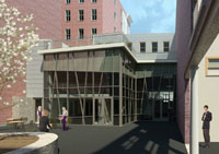 courtyard towards salina